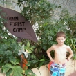 Noc str�v�me v de�tn�m pralese